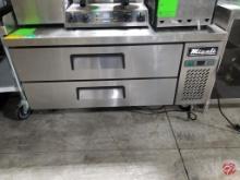 Migali Stainless 2-Drawer Refrigerated Base