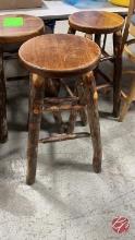 Custom Wood Bar Stools