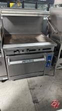 Imperial Natural Gas Flat GriddleW/Convection Oven