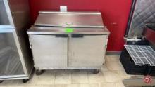Beverage Air SUR48-12 Stainless Prep Cooler 48"