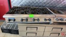 Radiance Natural Gas 6-Burner Range 48" x 30"