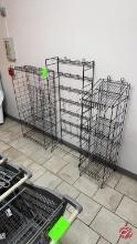 Metal Black Coated Wire Merchandiser Racks