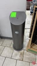 Metal Sanitizer Station