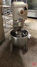 Univex 20 Qt Mixer W/Hook, Paddle & Whisp