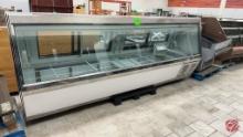 Howard McCray Top Coil Slant Glass Meat Case 12ft