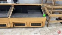 JSI Store Fixtures Self Contained Produce Case 77"