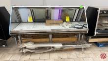 Hussmann Elite Straight Glass Bottom Coil Case 8ft