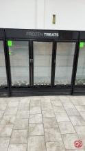 True GDM-72F Glass 3-Door Merchandiser Freezer