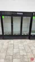 True GDM-72 Glass 3-Door Merchandiser Cooler