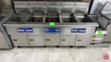 Pitco Natural Gas 5-Bay Deep Fryer Systems