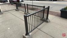 Metal Outside Railing Approx: 10ft x10ft