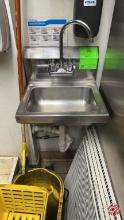 Stainless Steel Wall Mounted Hand Sink 17" x 15"