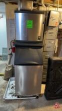 Manitowoc QD0322A Ice Machine W/ Bin 350lbs