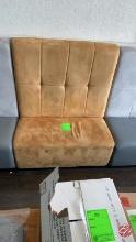 Wood Frame High End Padded Yellow/Gold Booths 52"