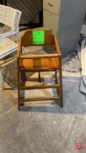Wood High Chair