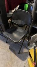 Metal Black Folding Chairs