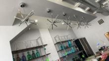 Chrome LED Hanging Light Fixtures