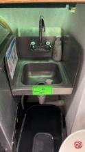 Stainless Steel Wall Mounted Hand Sink 12" x 15"