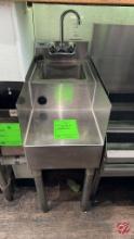 Regency Stainless Hand Sink W/ Blender Station