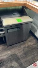 Atosa MSF8301 Stainless Sinlge Door Prep Cooler