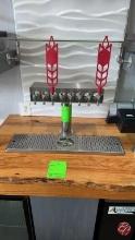 ABE Stainless Steel 8-Head Tapper W/ Drain