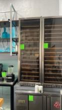 Eurodib USF-178D Glass Wine Cooler W/ LED Lights