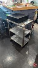 Lakeside Stainless Steel Utility Cart W/ Casters