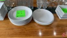 White/Cream Round Dinner Plates 11"
