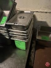 Stainless Steel Inserts 1/3 Size and 6" Deep