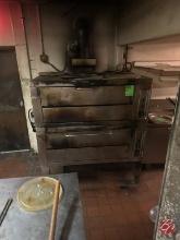 Stainless Steel Double Deck Pizza Oven