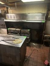 Stainless Steel Hood Approx. 8’