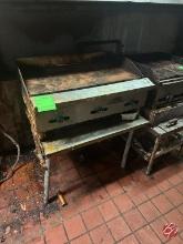 Castle 36” Griddle W/Stainless Steel Stand