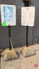 Handicap Parking &No Delivery Trucks Beyond This