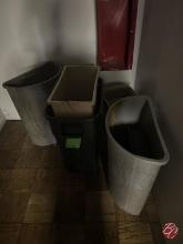 Assorted Garbage Cans