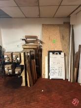 Miscellaneous Lot - Wood, Signs