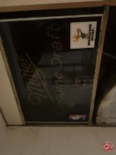Miller Lite and MGD Ceiling Panel