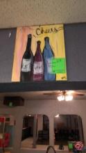 Cheers Painted Canvas