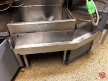 Stainless Steel Back Bar Ice Bin