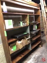 Wood Wall Shelving Unit