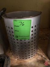 Stainless Steel Colander, Stock Pot, & Chafer Pan