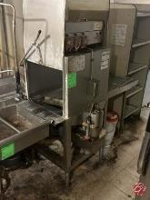 Stainless Steel Pass Through Dish Machine