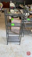 Metal 4-Tier Organizer Rack 24" x 13" x 58"