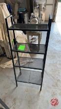 Metal 4-Tier Organizer Rack 24" x 13" x 58"