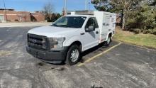 2016 Ford F150XL Single Cab W/Hot/Cold Cabinets