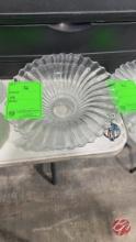 Weaved Glass Bowls 13"