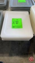 Vollrath 52431 Plastic 1/2 Size Lids