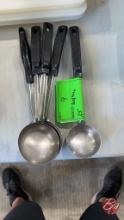 Vollrath Stainless Portion Scoops 3oz & 4oz