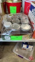 Mason Jars W/ Lids (One Money)