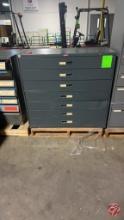 Metal Five Drawer Parts/Tool Organizer