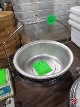 Produce Scale Hanger W/2-Stainless Bowls
